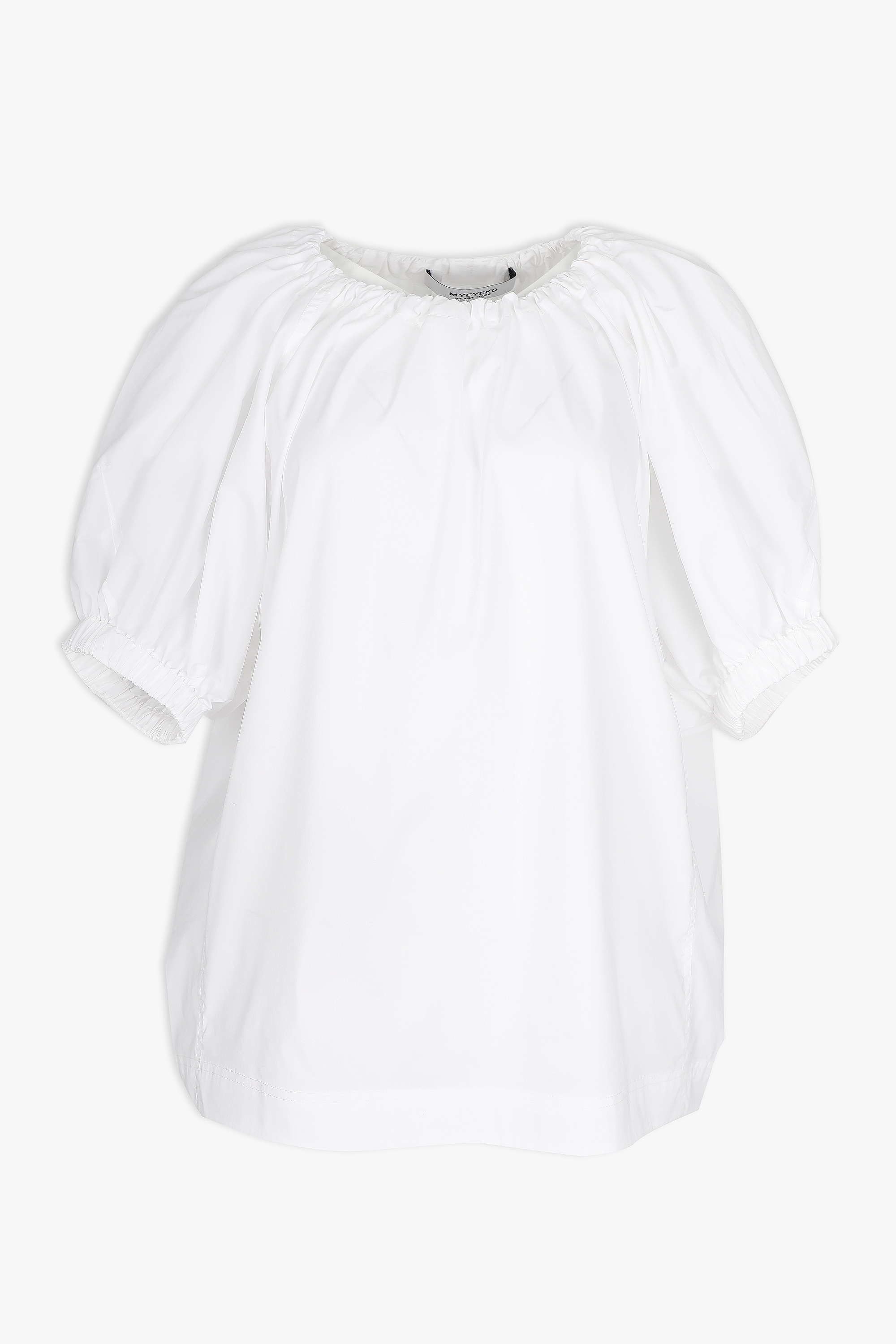 HIGH QUALITY LINE - LYLITH PUFF SLEEVE BLOUSE (WHITE)